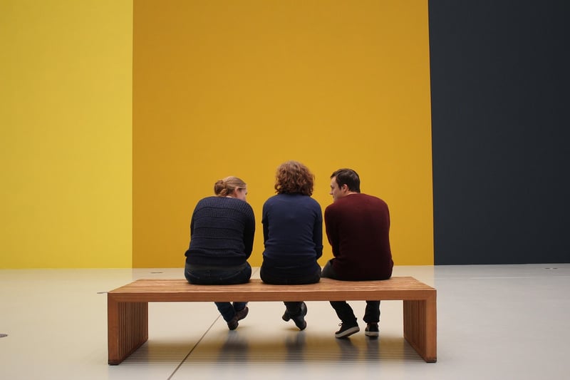 Colorful Gallery Wall